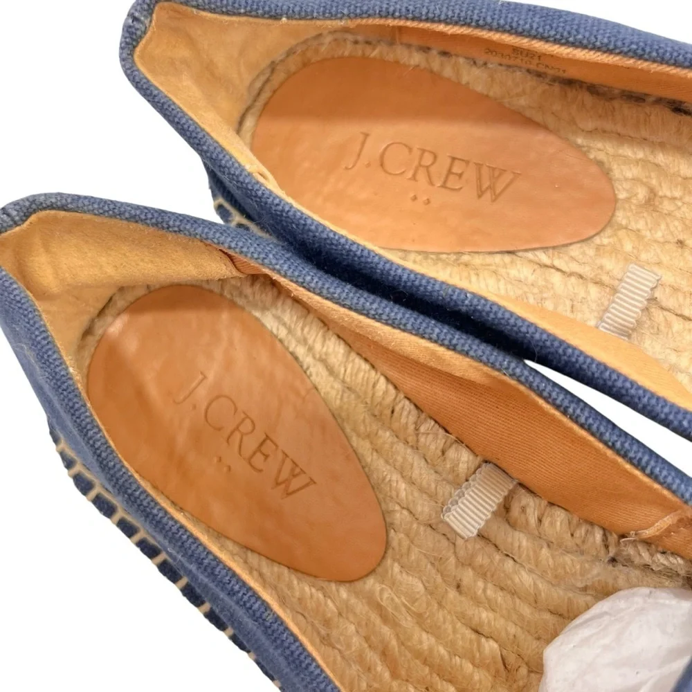 J. Crew crew embroidered